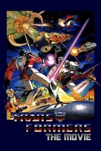 1986 Hasbro Transformers The Movie Poster Print Animated Optimus Prime  - £7.02 GBP