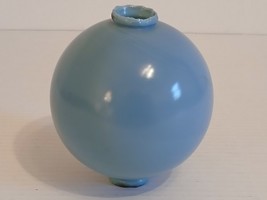 Lightning Rod Ball Blue Milk Glass - £26.32 GBP