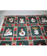 Christmas Fabric - Snowman for Quilting or crafts New BTY - $5.00