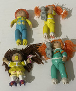 Vintage 1980’s Cabbage Patch Kids Mini Dolls Skating Puppy Lot of 4 - £13.79 GBP