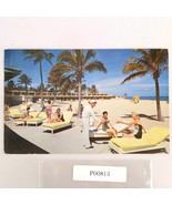 Boca Raton Hotel Cabana Sun Club Florida 1950s Postcard FL PC 1960 Beach - €11,01 EUR