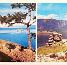 1988 Lake Baikal Olkhon Island USSR Russian Photo Print Card Cold War Er... - $559.01 MXN