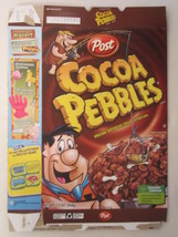 Empty POST Cereal Box 13 oz COCOA PEBBLES 2009 POSTOKEN [G7C11q] - $6.38