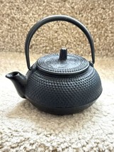 Teapot kettle Tetsubin Unity Cast Iron Japanese Arare Pattern Black - £82.37 GBP