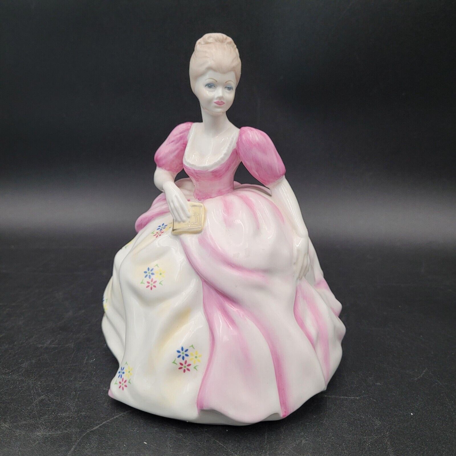 Vintage Coalport Bone China Hand Painted Ceramic Figurine Ladies of Fash... - $19.79