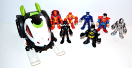 Fisher-Price Imaginext DC Super Friends Car Batman cat woman etc figures Lot - £13.69 GBP