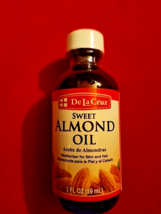 2 Pack De La Cruz Sweet Almond Oil For Skin &amp; Hair - £21.33 GBP