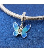 2024 Valentine's Day Release Sterling silver 2024 Butterfly Dangle Charm - $18.80