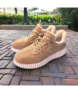 NWOB Steve Madden Shereen Women&#39;s Fashion Sneakers Chestnut Suede Size 7.5 - $49.50