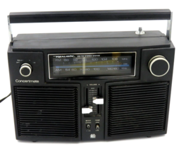 Vintage Realistic Concertmate AM/FM Stereo System Radio Shack 1976 #12-654 Works - $39.55