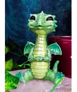 Small Collector Green Reptilia Reptile Baby Dinosaur Dragon Mini Figurin... - $17.99
