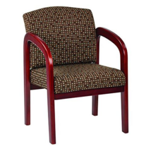Cherry Finish Wood Visitor Chair - £162.43 GBP