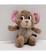 Vintage Tom &amp; Jerry 5.5&quot; Stuffed Plush Brown Mouse Toy Presents 1990 - $14.75
