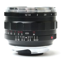 Voigtlander Nokton 40mm f/1.2 Wide Angle Leica M Mount Lens - Black - $1,295.99