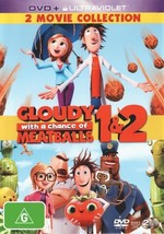 Cloudy With a Chance of Meatballs 1 &amp; 2 DVD | Region 4 - £10.76 GBP