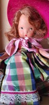 NANCY ANN STORYBOOK DOLL #163 Little Miss Donnet Bisque Straight Fixed Legs - £18.28 GBP