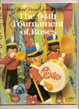 1983 tournament of Roses Parade program rose bowl - £34.91 GBP