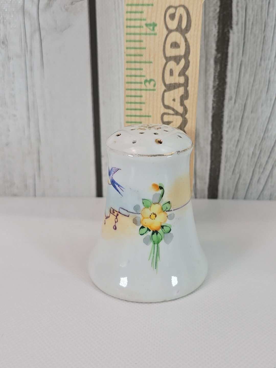Nippon Hand Painted Salt and Pepper Shaker Set Blue Bird Item image 5