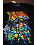 VINTAGE STYLE MARVEL COMICS X-MEN T-Shirt LARGE NEW Gambit Cyclops Wolve... - $19.80