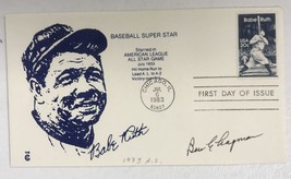 Ben Chapman (d. 1993) Signed Autographed Vintage Babe Ruth First Day Cov... - $19.99