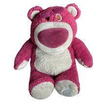 Disney Store Lotso Huggin Bear 15&quot; Strawberry Scented Plush Toy Story 3 Stuffed - £10.83 GBP