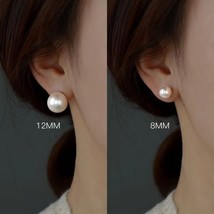 Elegant S925 Silver Handmade Imitation  Ear for Women - Fashionable, Simple Desi - £44.92 GBP