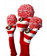 # 1 3 5 MAJEK RED WHITE golf clubs club Headcover Head covers set angels... - $550.06 MXN