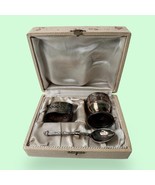 French Vintage Silver Plated Egg Cup Set: Spoon, Napkin Ring, Original Box - $2,254.92 MXN