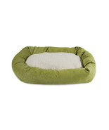 MajesticPet 32 in. Villa Sherpa Donut Pet Bed Fern - $123.16 CAD