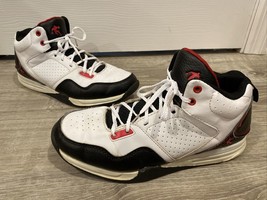 And 1 Mens Size 8 Sintetico White Black Red Basketball Shoes Basketball Sneakers - £20.81 GBP