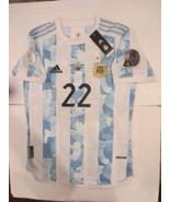 Lautaro Martinez Argentina Copa America Final Match Home Soccer Jersey 2... - £88.14 GBP