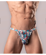 MALE POWER JOCK YOUR LACE OR MINE MENS UNDERWEAR AQUA - $29.31 CAD