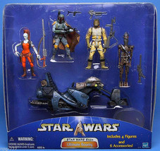 Star Wars Bounty Hunter Rebels Boba Fett Mandalorian Bossk IG-88 Figures... - £120.18 GBP