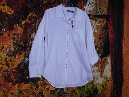 MEN&#39;S LONG SLEEVE BUTTON DOWN SHIRT BY WESTBOUND / SIZE XL - £13.03 GBP