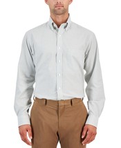 Club Room Dress Shirt Men&#39;s 15 32/33 Bronze Green Regular Fit University... - $19.99