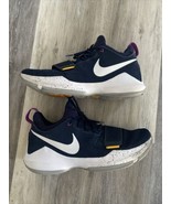 Nike PG 1 PG1 The Bait Paul George 878627-417 Blue Zoom Air Basketball S... - £85.10 GBP