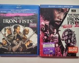 The Man With the Iron Fists 1 and 2  Blu-Ray Lot RZA NO DIGITAL  - £12.65 GBP