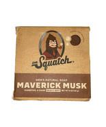 Dr. Squatch Mens Natural Soap Maverick Musk Horsetail &amp; Sand Heavy Grit ... - £8.58 GBP