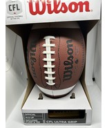 New Offiziell Size Wilson CFL Football Ball Inflated NIB wTEE and Pump W... - $58.25