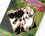 Mega Man Battle Network MegaMan.EXE White Gold Enamel Pin Figure Limited... - $14.89