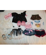 Lot of Build a Bear Clothes &amp;  Accessories 13 Piece Mixed Lot ~Justice D... - £20.18 GBP