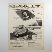 General Electric Automatic Knife Life of Virginia Print Ad 10 1/4 x 13 3/4 - $7.20