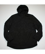 Kenneth Cole New York Men&#39;s Nylon Blend Hooded Black Jacket size L - £23.94 GBP