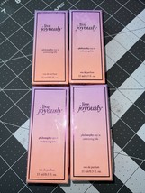 4 Pk By Philosophy Live Joyously .5oz Eau De Parfum Sealed, Mini Spray - $54.56