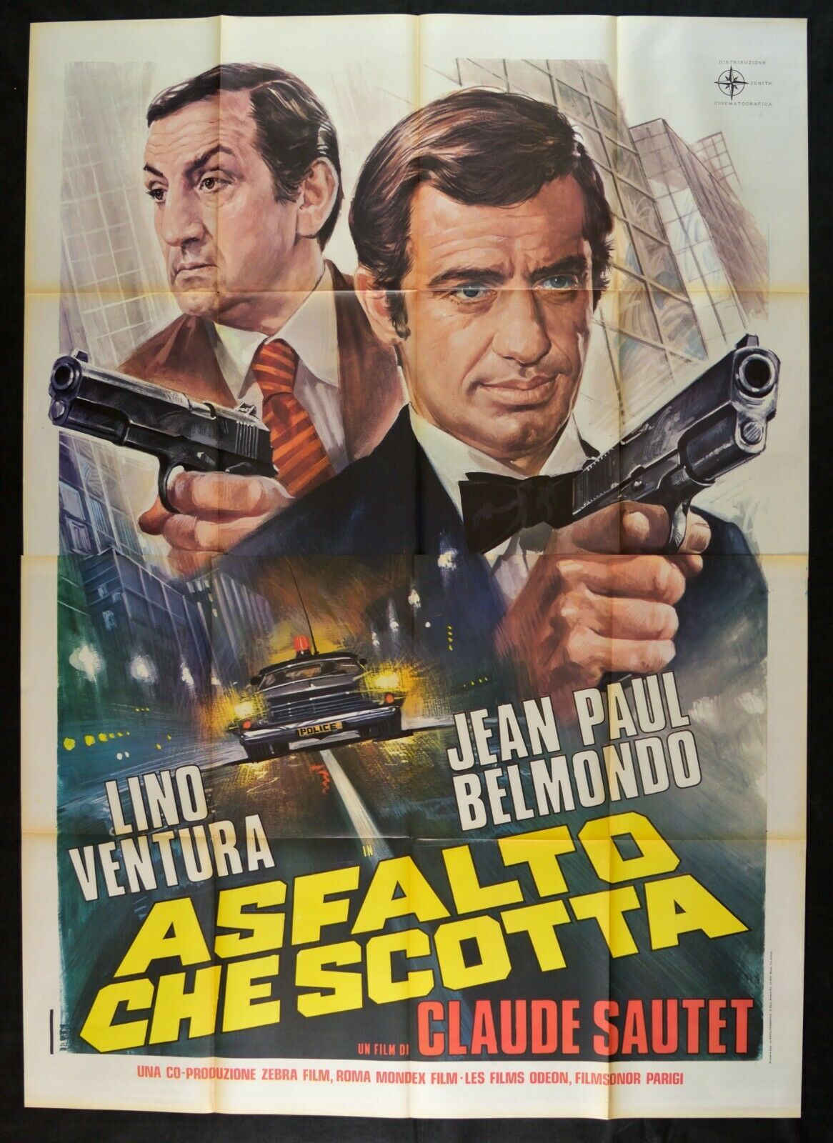 ASFALTO CHE SCOTTA JEAN PAUL BELMONDO VENTURA -  - POSTER  - $3.00