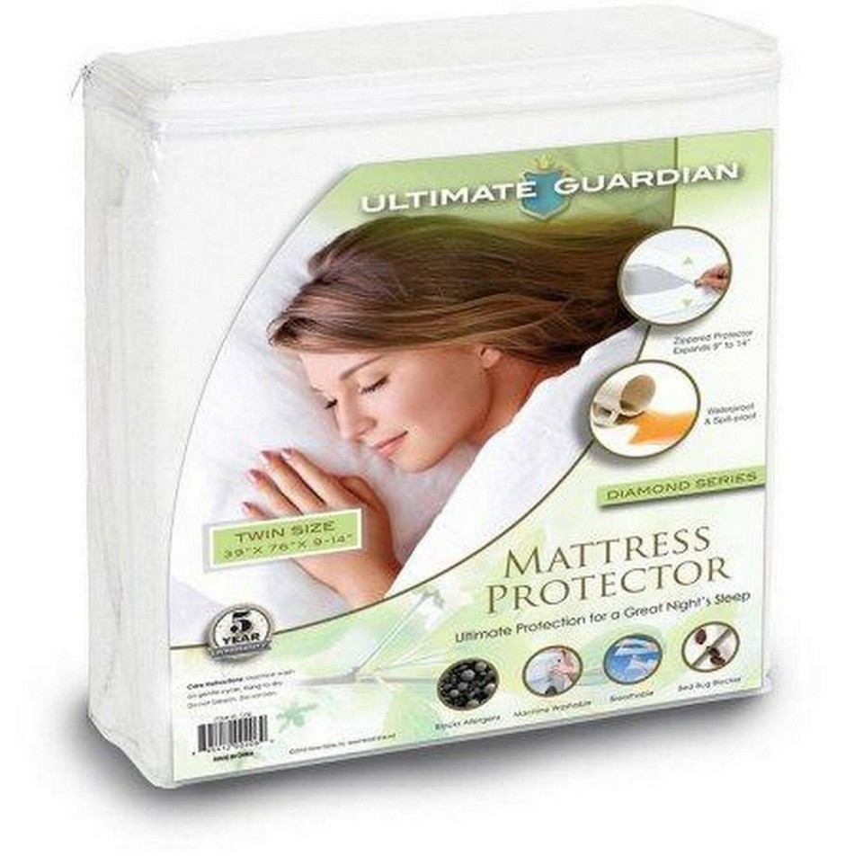 Hypoallergenic Waterproof Terry Topper Mattress Cover/Protector Encaseme... - $24.74+