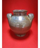 French Truchon Studio Pottery Vase  Patrimonio Corse Corsiga Island [83B] - $90.30 CAD