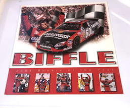 Greg Biffle Race schedule 2001 Rookie Of The Year GRAINGER Roush Racing - £7.36 GBP