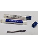 Lot of 2 NEW GARR 860MA 3MM STUB SQUARE 2 FLUTE ENDMILLS 01557 - $23.29 CAD