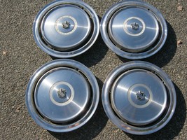 Factory original 1971 to 1973 Buick Lesabre 15 inch hubcaps wheel covers - $38.92